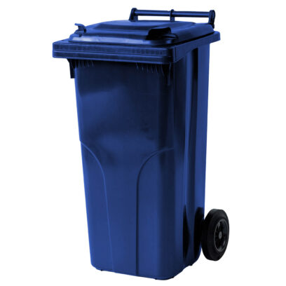 120lt 2 wheel bin system "F" blue